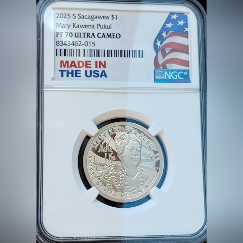 ✅👍2025 S SACAGAWEA NGCPR70 HIGHER QUALITY 🆕